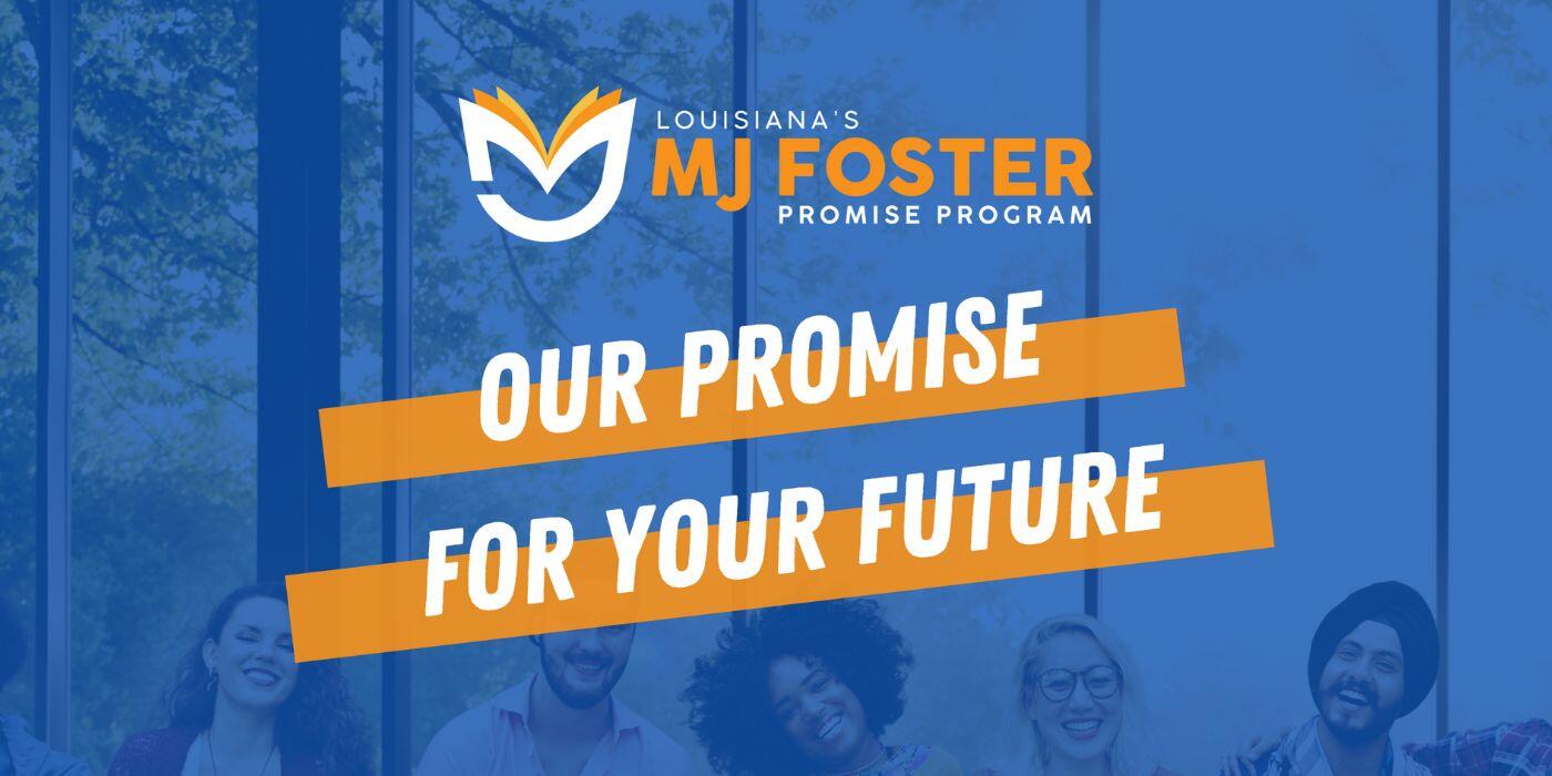 Michael J Foster Promise Scholarship promotion flyer